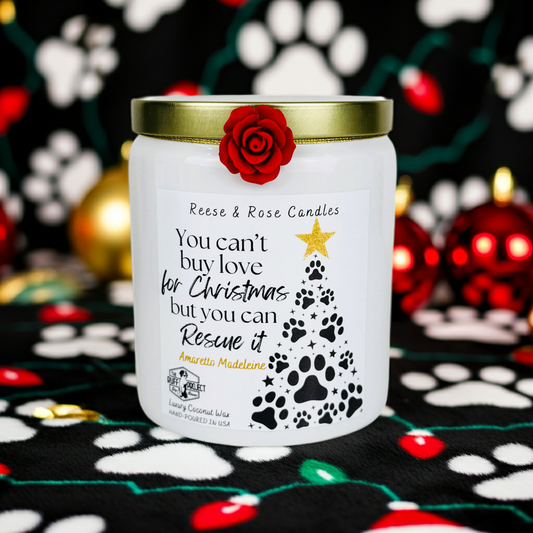You Can't Buy Love But You Can Rescue It Luxury Coconut Candle