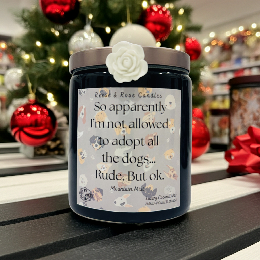 So Apparently I'm Not Allowed To Adopt All The Dogs...Rude. But OK Luxury Coconut Candle