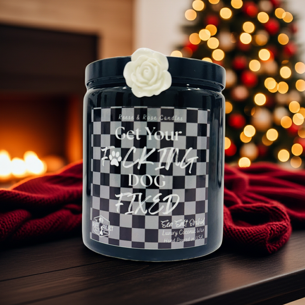 Get Your F*CKING Dog Fixed Luxury Coconut Candle